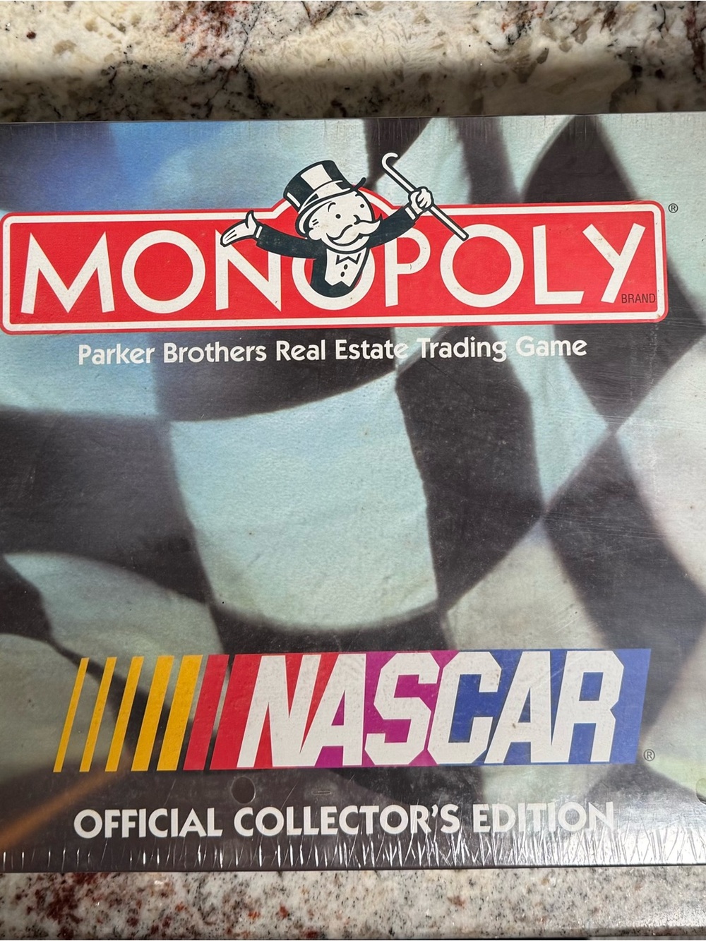 NASCAR Official Collector's Edition Board Game - Red/Blue